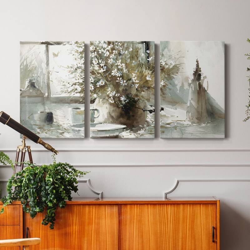 Daisy Still Life- Premium Gallery Wrapped Canvas - Ready to Hang