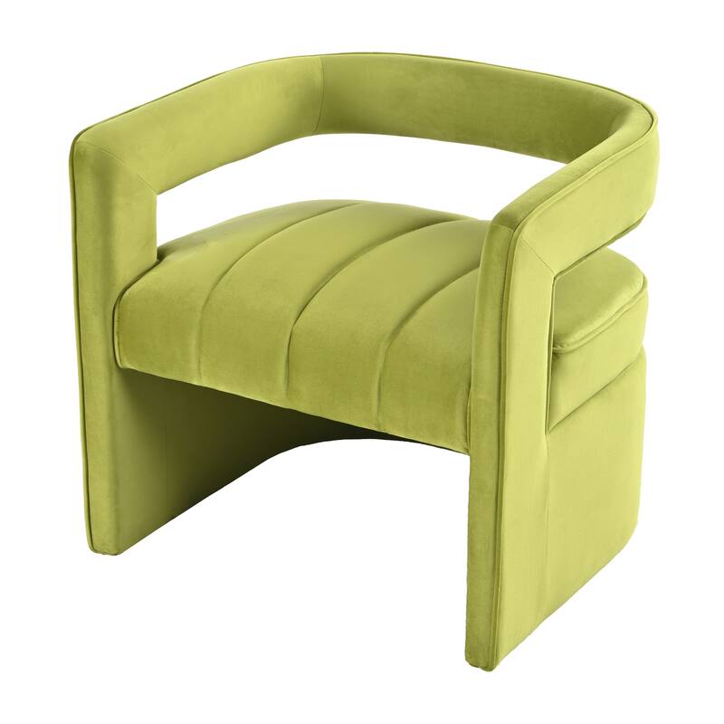 Celi Modern Velvet Accent Chair by Christopher Knight Home