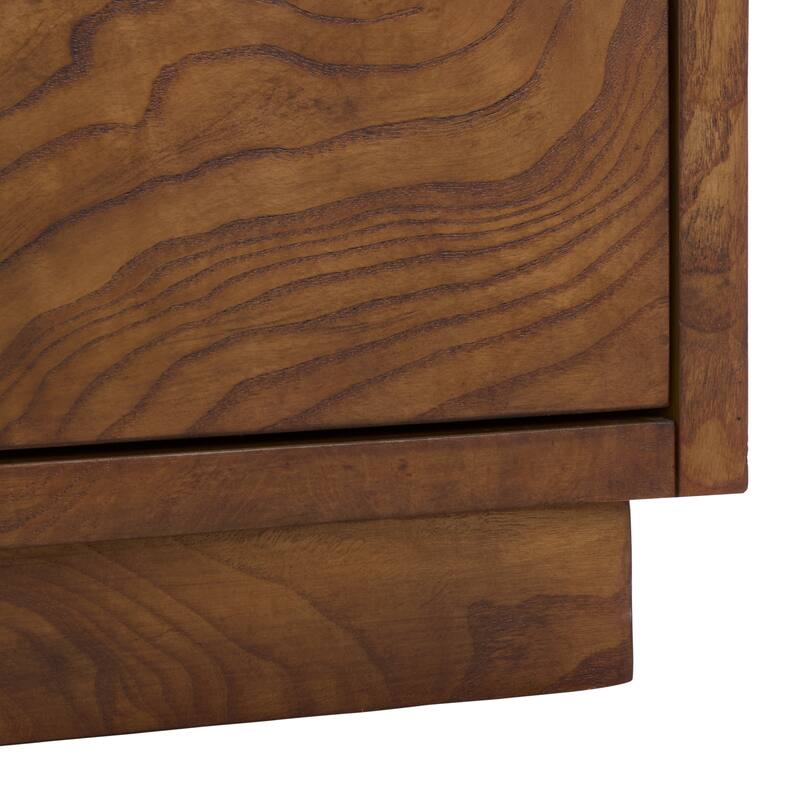 SAFAVIEH Couture Frankie Burl 2-Drawer Nightstand