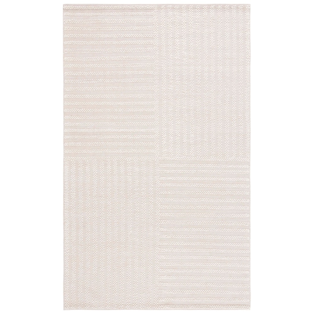 SAFAVIEH Handmade Natura Reagan Geometric Wool Rug