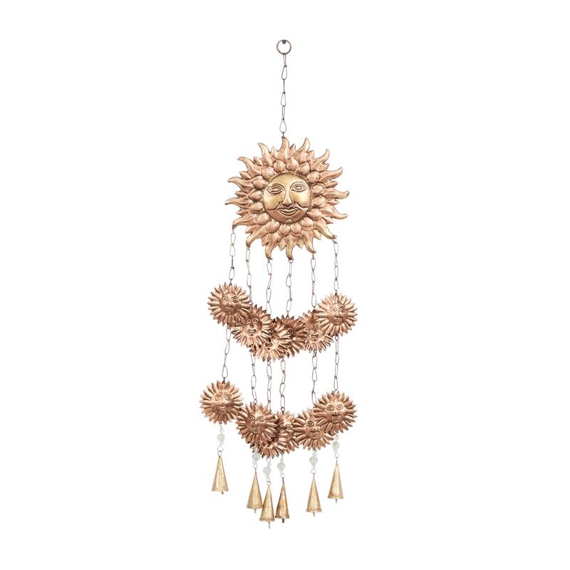 Iron Eclectic Windchime 35 x 14 x 1