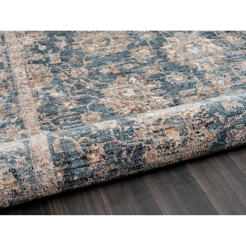 Terra by Obeetee Hampton Persian Blue Rug