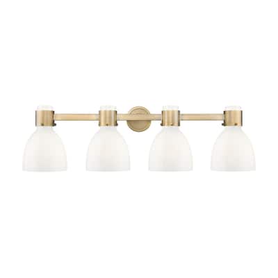 Innovations Lighting 464-4W-10-34 Lawton Bell Vanity Lawton Bell 4