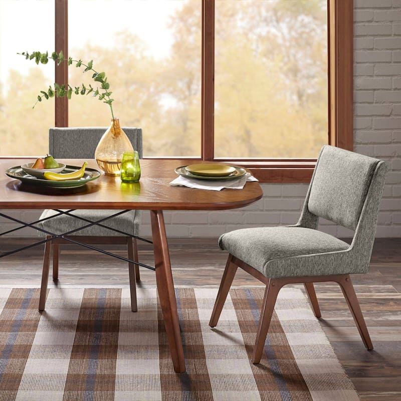 INK+IVY Boomerang Dining Chair (Set of 2) - Grey