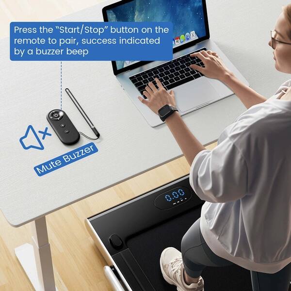 Superfit 3-in-1 Folding Treadmill with Smart Apps Remote Control LED - See Details