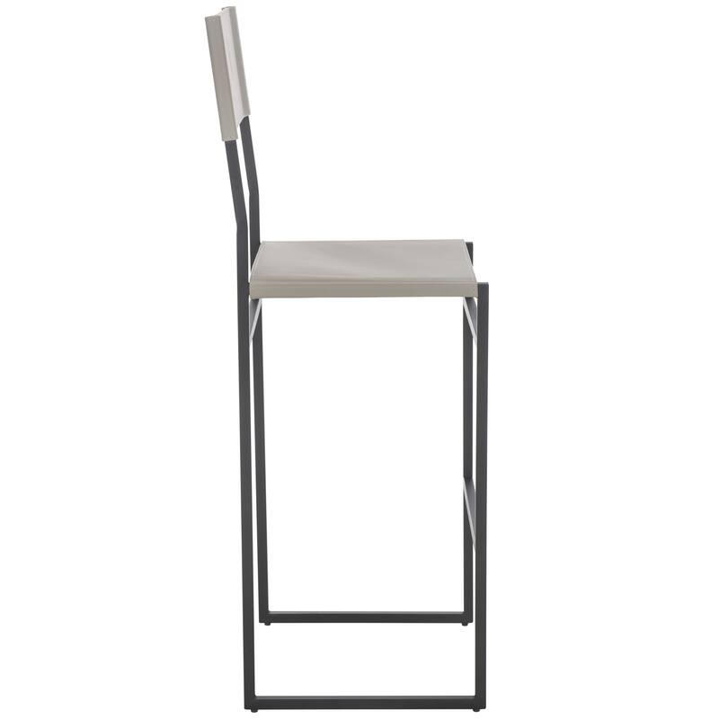 SAFAVIEH Vessie 30-inch Bar Stool (Fully Assembled) - 18 In. W x 18 In. D x 47 In. H - 18Wx18Dx47H