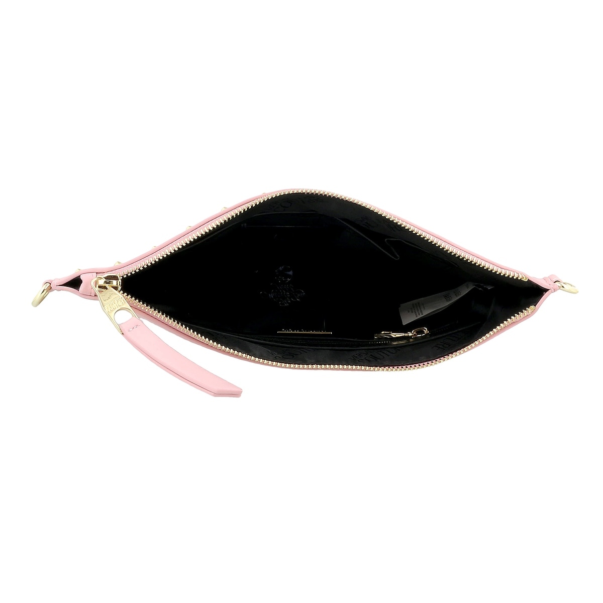 Versace Jeans Couture Black Medium Pouch Wristlet Crossbody Bag for womens