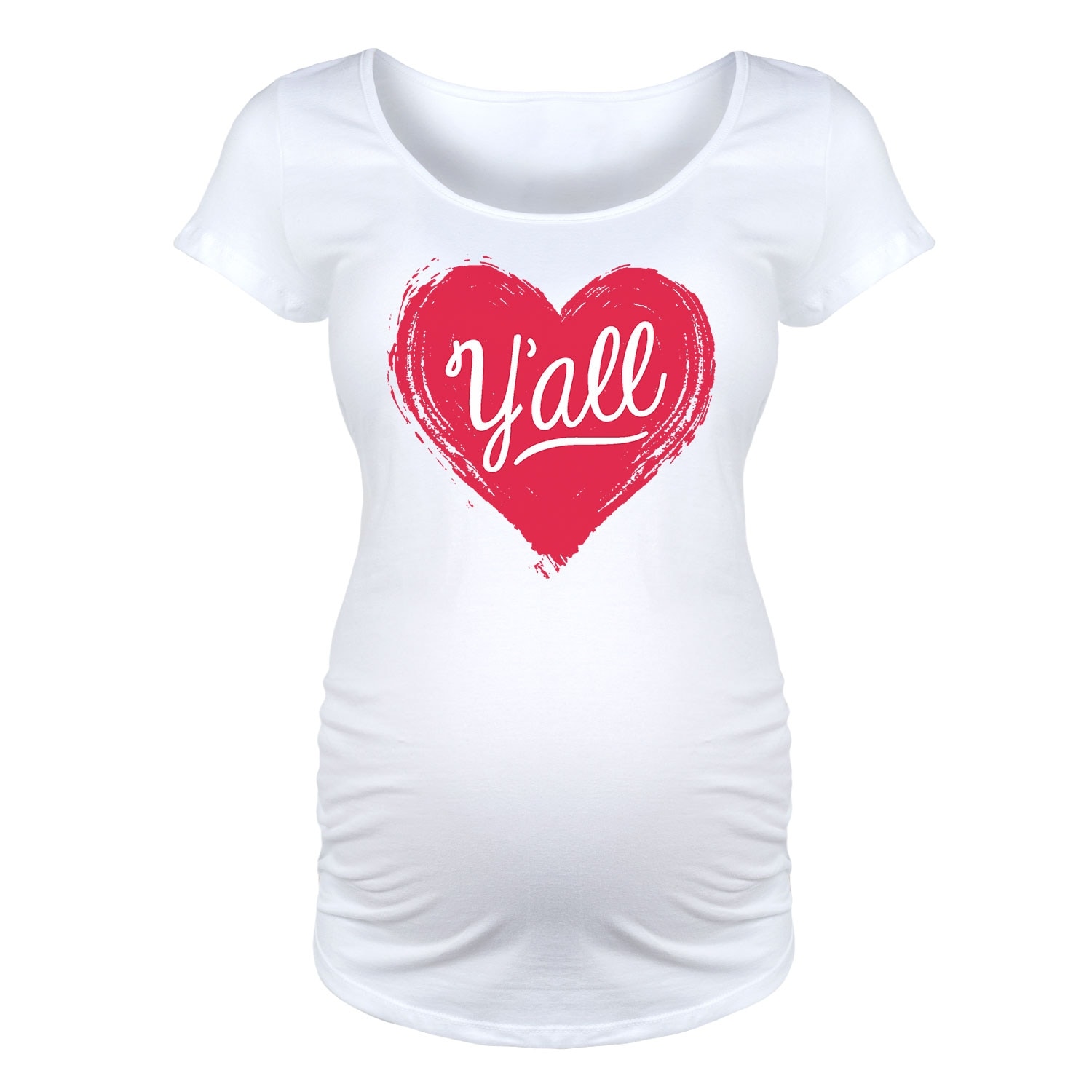 Lovely Shark Womens 3//4 Sleeve Casual Scoop Neck Tops Tee