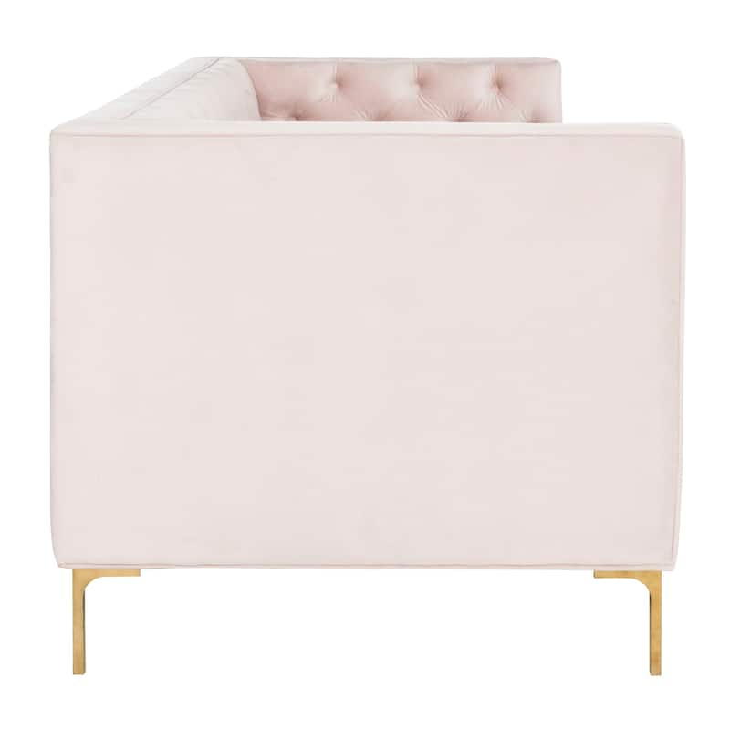 SAFAVIEH Home Vydia Tufted Sofa - 71"W x 35"D x 29"H