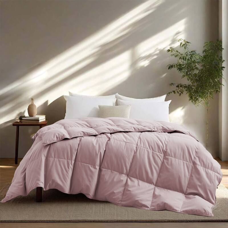 Lightweight Premium White Goose Down Comforter Duvet Insert for Summer