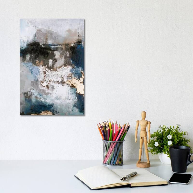 iCanvas "Waterfall" by Design Fabrikken Canvas Print - 12x8x0.75