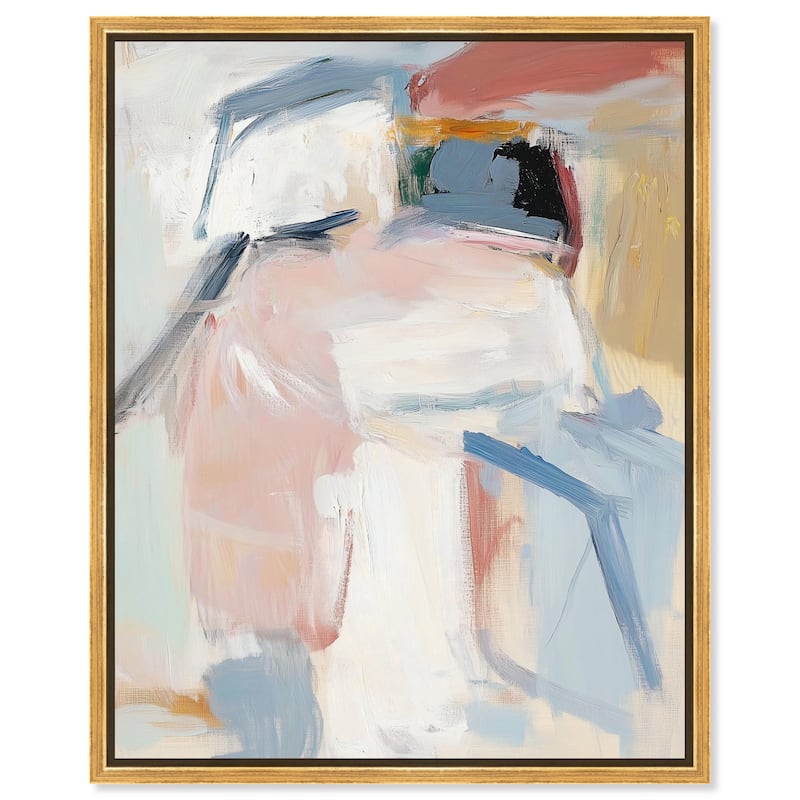 Dreamlike Palette II Canvas by Art Remedy - 24" x 30" - Gold
