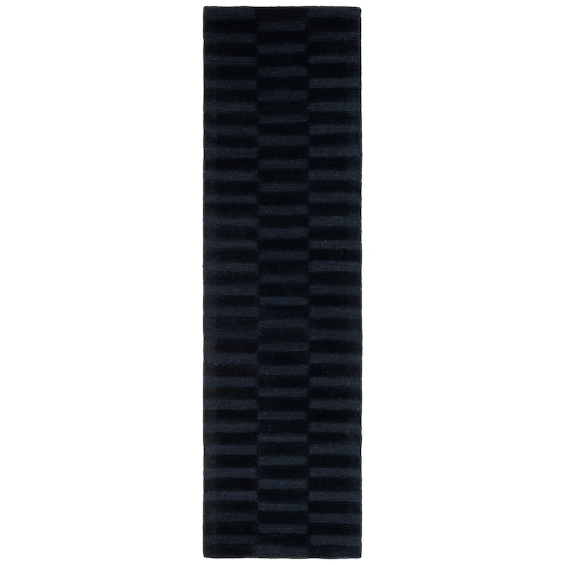 SAFAVIEH Handmade Ebony Floortje Contemporary Wool Rug