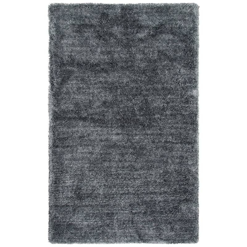 Alora Decor Oregon Hand-tufted Solid Rug - 7'6" x 9'6" - Grey