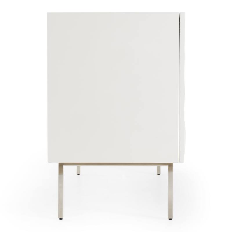 Modrest Gwen Modern White High Gloss Buffet