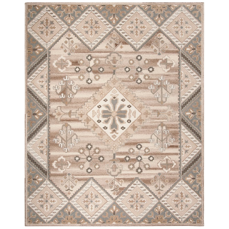 SAFAVIEH Handmade Wyndham Gisela Modern Wool Rug