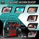 preview thumbnail 5 of 6, Kids Truck Engine Toy with 61 Pieces, Realistic Sounds, Light, Horn, and Engine Parts for Ages 3-5 - Teal
