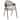 LeisureMod Mid-Century Modern Upholstered Dining Chair in Polyester with Curved Back and Iron Base for Home & Kitchen