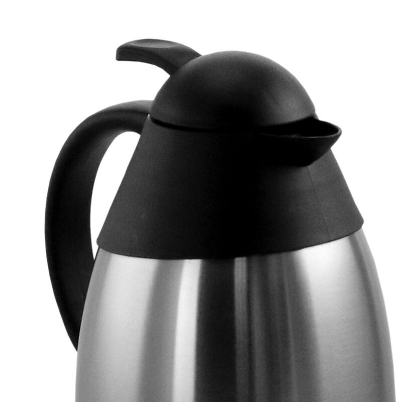 2L Stainless Steel Insulated Keep Hot Carafe Server for Coffee and Tea
