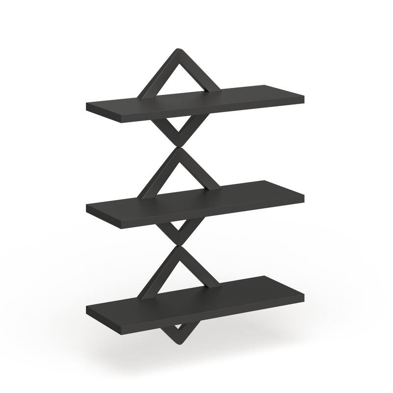 3-level Shelving System - Grey