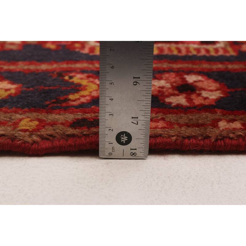 ECARPETGALLERY Hand-knotted Andelz Navy Wool Rug - 4'2 x 6'7