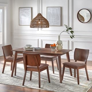 Simple Living Bernard Mid-Century 5-piece Dining Set