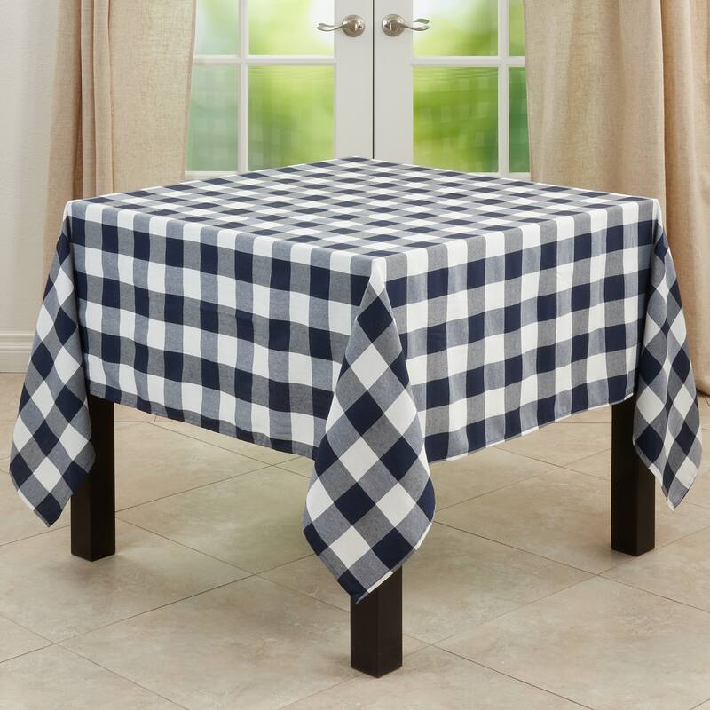 Casual Buffalo Plaid Tablecloth