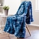 preview thumbnail 17 of 111, Chanasya Faux Fur Wolf Throw Blanket With Reversible Sherpa