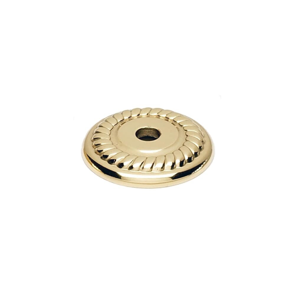Shop Alno A813 1p Rope 1 Diameter Cabinet Knob Backplate