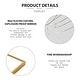 preview thumbnail 16 of 103, Aluminum Alloy Full Length Floor Mirror