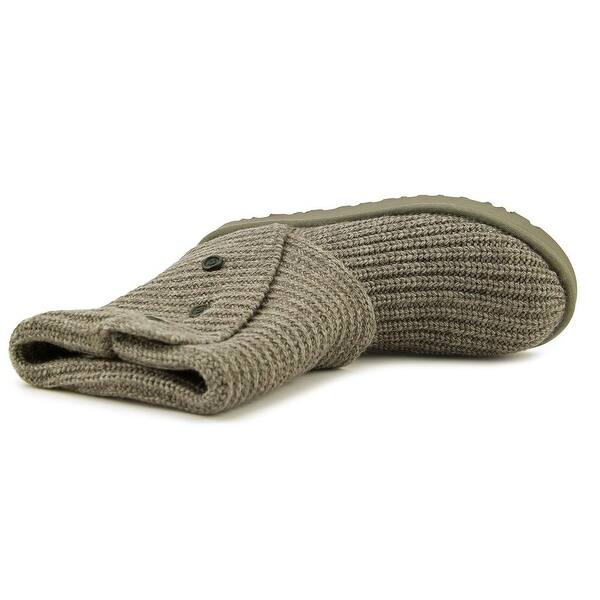 Shop Ugg Australia Classic Cardy Women Round Toe Canvas Gray
