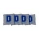 preview thumbnail 1 of 1, Dickinson State DSU Blue Hawks Grey Cornhole Bags All-Weather Resin Filled