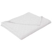 Basketweave Thin Cotton Cozy Bed Blanket Twin White - Bed Bath & Beyond ...