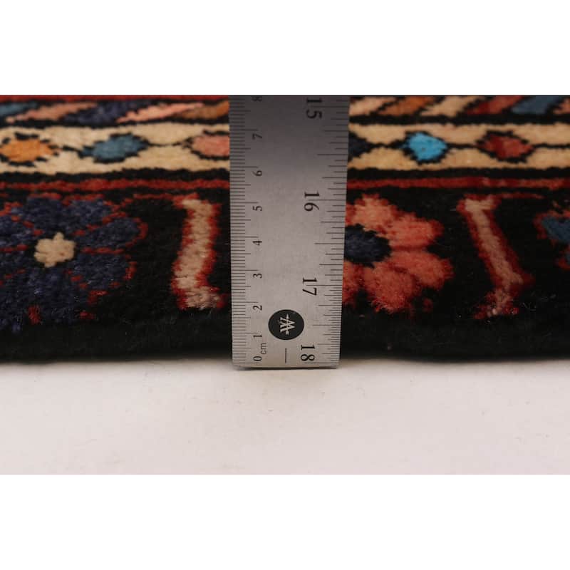 ECARPETGALLERY Hand-knotted Konya Anatolian Dark Copper Wool Rug - 3'2 x 10'6
