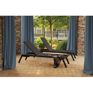 armless chaise lounge chair