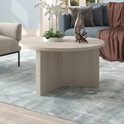Anders 32" Wide Round Coffee Table