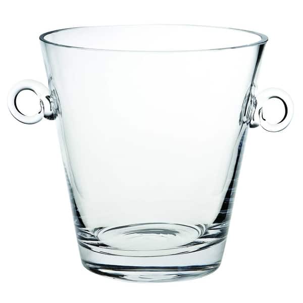 8 Mouth Blown European Glass Ice Bucket Or Cooler 8 Mouth Blown European Glass Ice Bucket Or Cooler