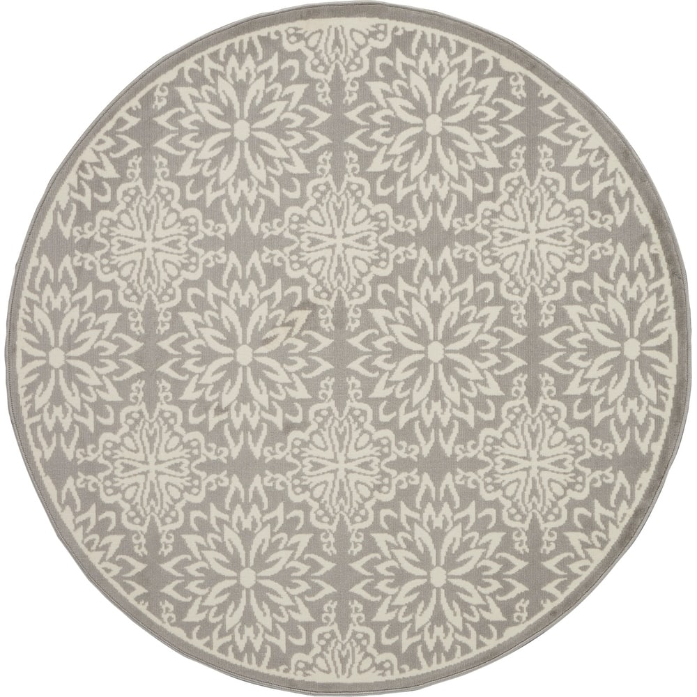 Nourison Jubilant Floral Medallion Area Rug