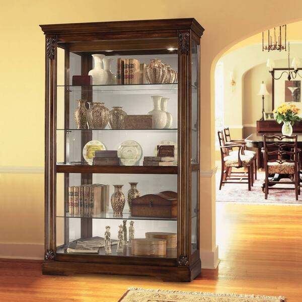 Shop Howard Miller Ramsdell Elegant Contemporary Rich Brown