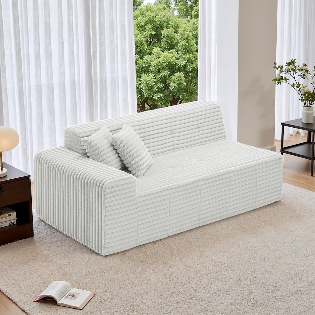 Modern Oversized plush Sofa Bed