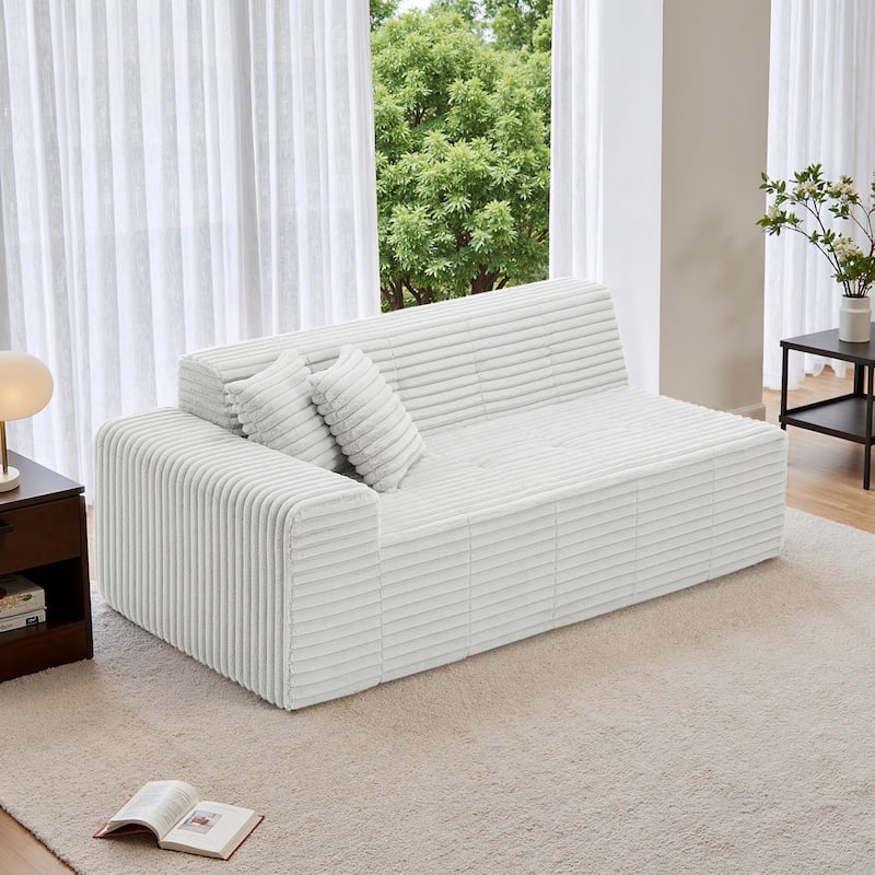 Modern Oversized plush Sofa Bed