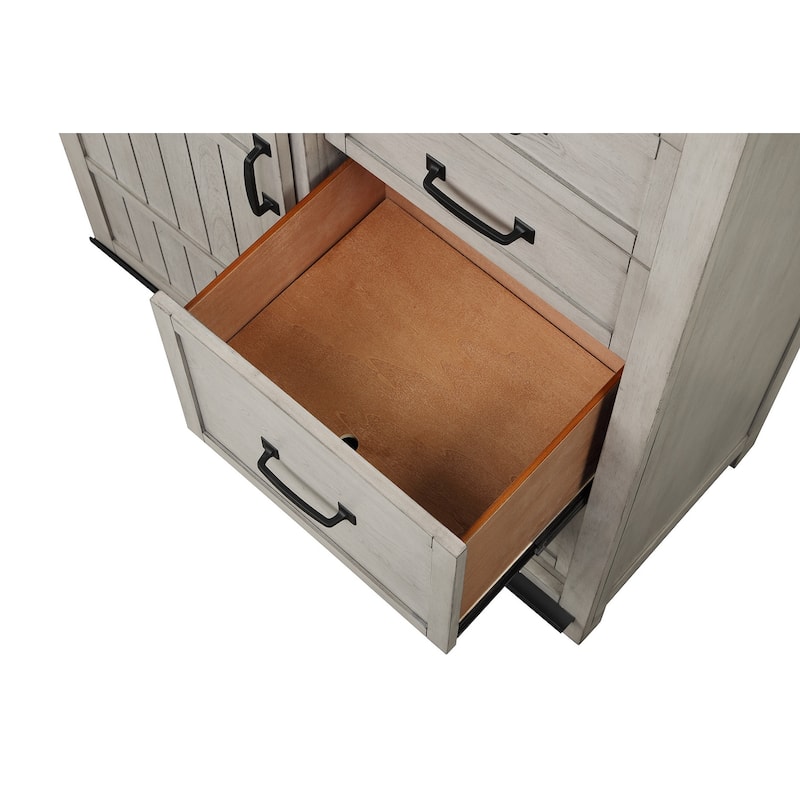 Bridgevine Home Alexandria Chest, Mountain Mist Finish