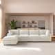 Option Beige-4 seats+ottoman