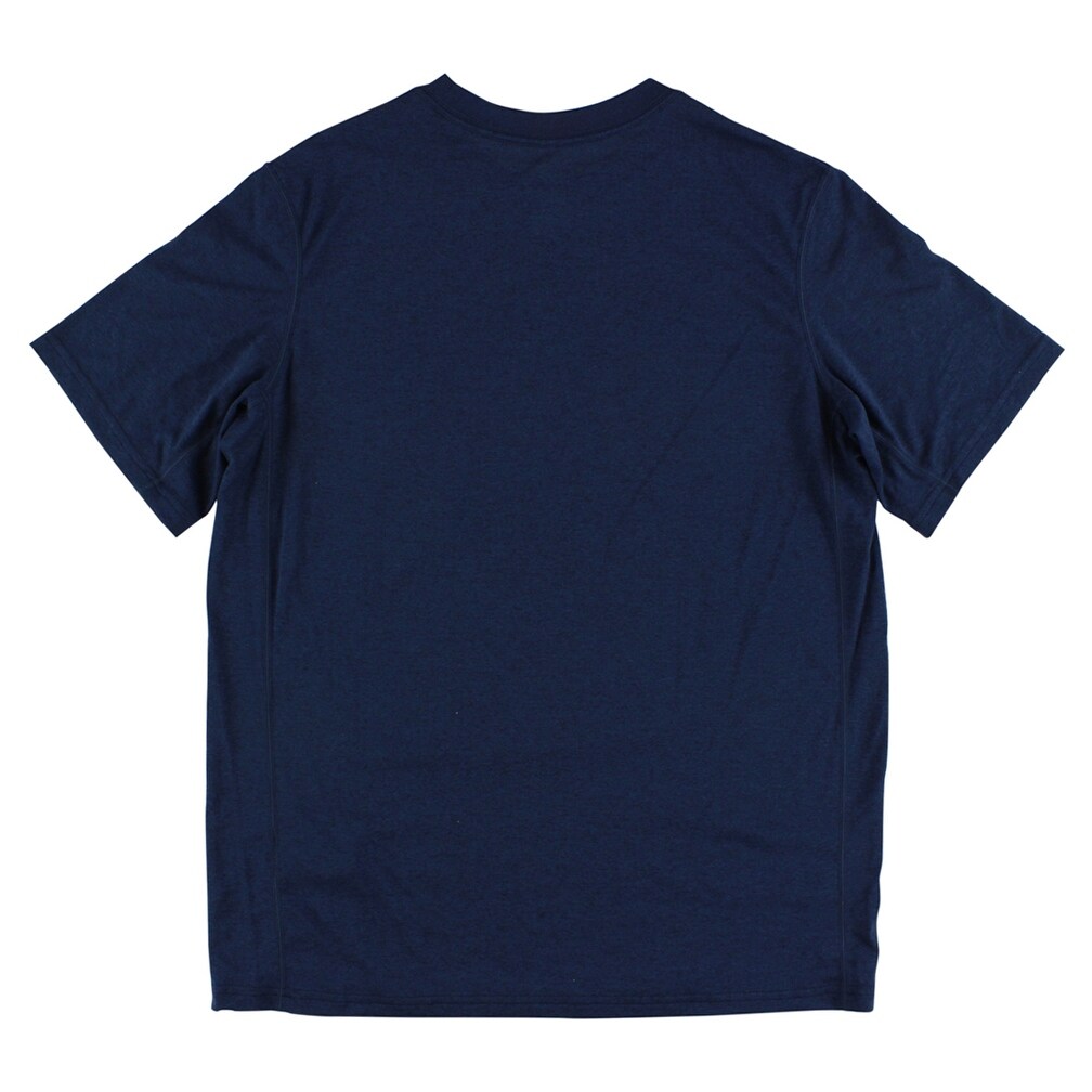red and navy blue nike shirt