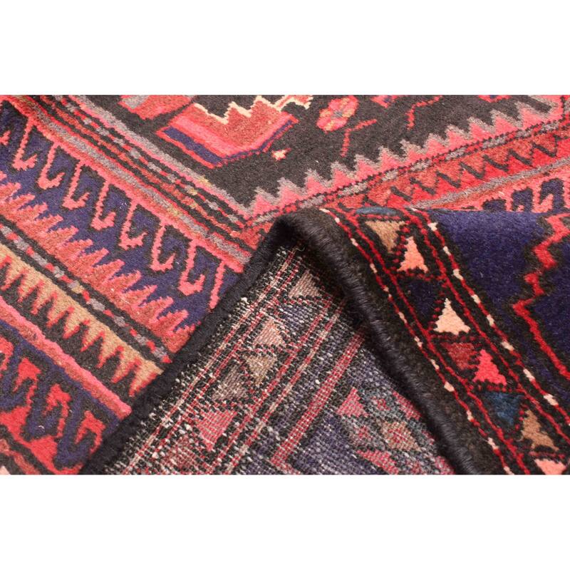 ECARPETGALLERY Hand-knotted Anadol Dark Navy Wool Rug - 4'0 x 7'6