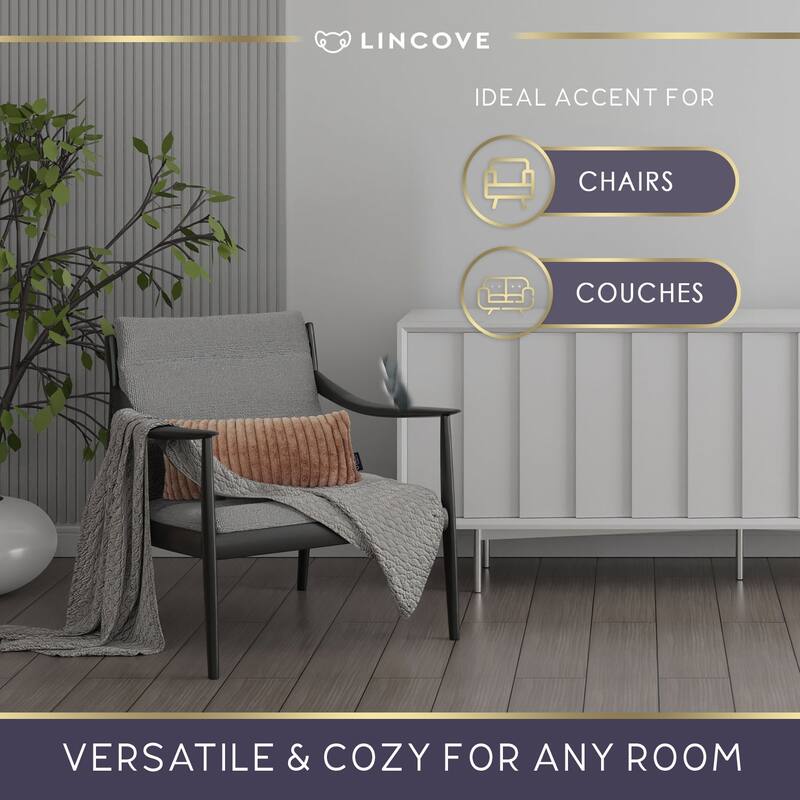 Lincove Accent Pillow Cover with Insert – Premium Quality, Soft Elegant Finish