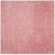 preview thumbnail 50 of 68, SAFAVIEH Polar Shag Bibi Glam Solid 3-inch Extra Thick Rug 5'1" x 5'1" Square - Light Pink