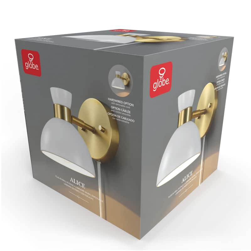 Globe Electric 91009604 Alice 7" Tall Wall Sconce