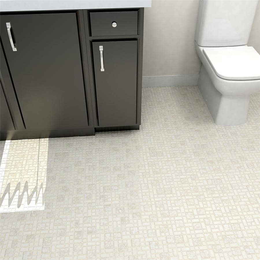 Merola Tile University Bone 11-3/4" x 11-3/4" Porcelain Floor and Wall Tile