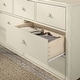 preview thumbnail 8 of 33, Max & Lily Jenny Lind 7-drawer Wood Spindle Leg Horizontal Dresser